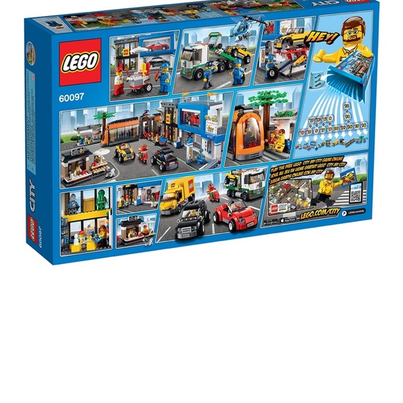 *Retired* Lego City Square set Set 60097 - Picture 8 of 16